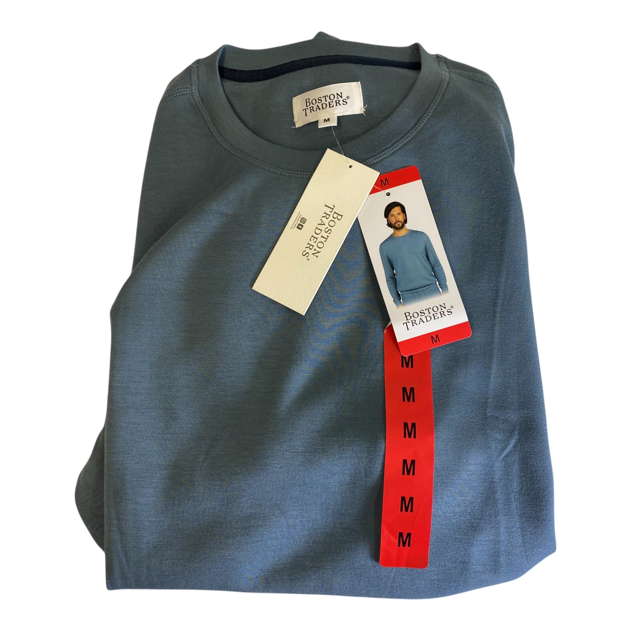Boston Traders Men's Regular Fit Crew Fleece Sweater SIZE - Medium