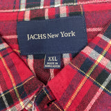 Jachs Men's Regular Fit Flannel Shirt - Red