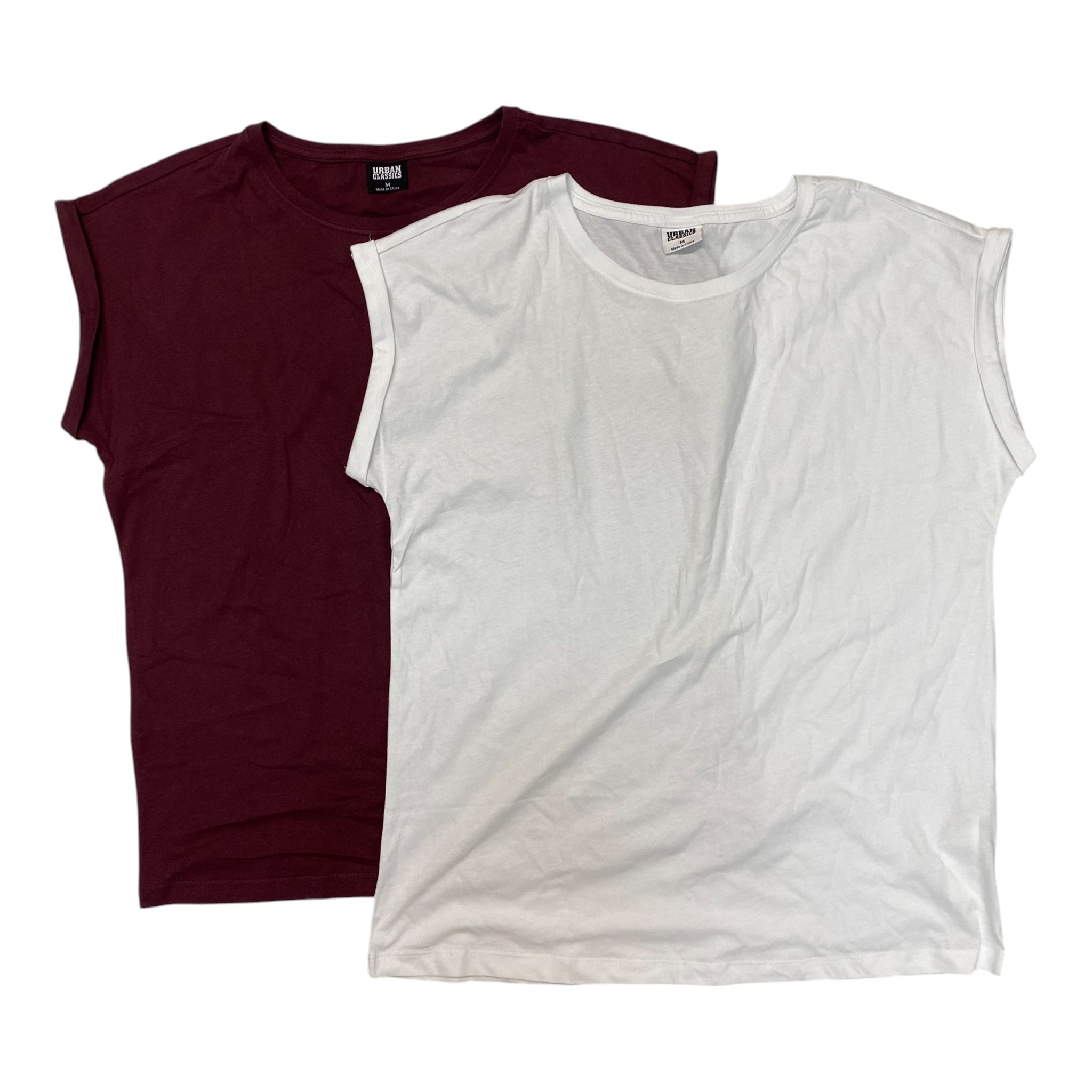 Urban Classics 2x Women's Loose Fit T-Shirt SIZE - Medium