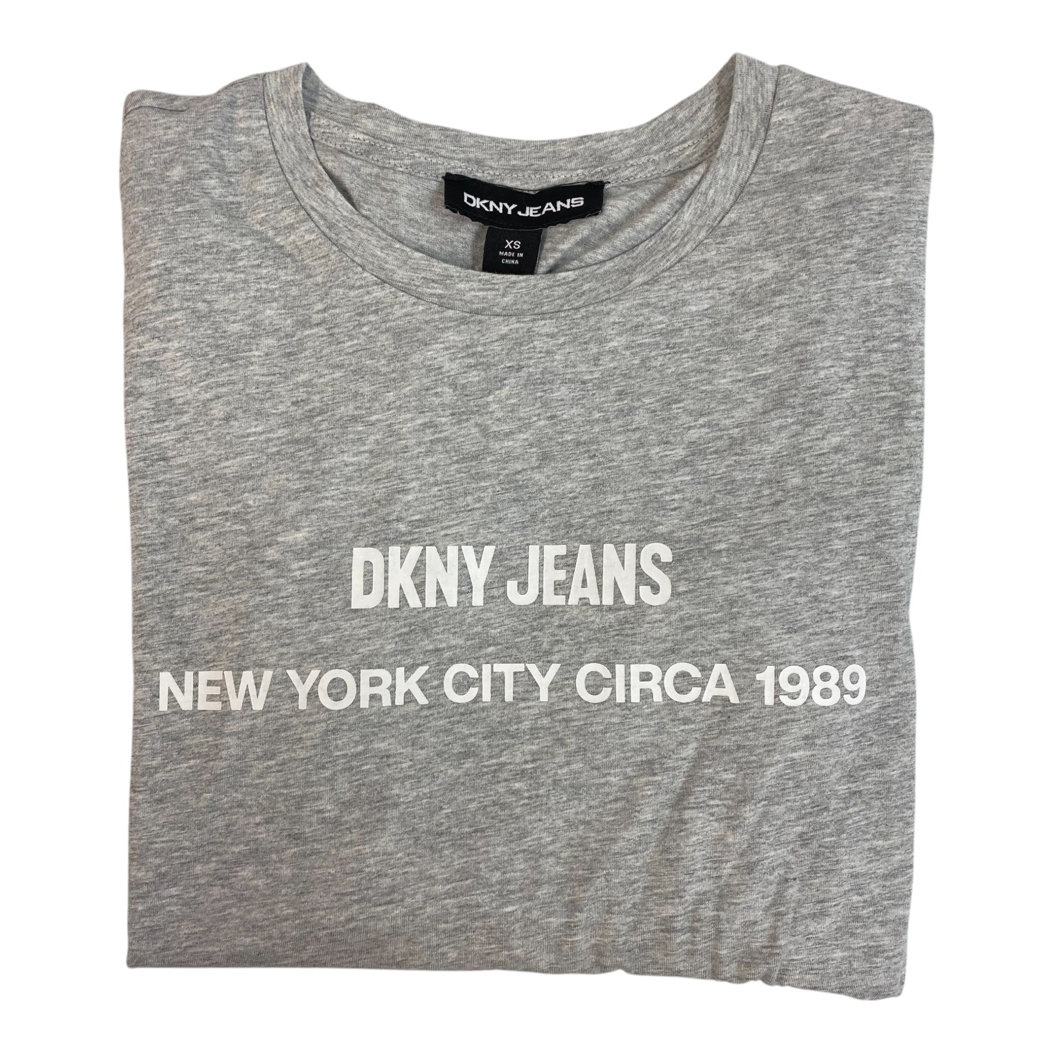 DKNY Women's Casual Fit T-Shirt SIZE - Extra Small