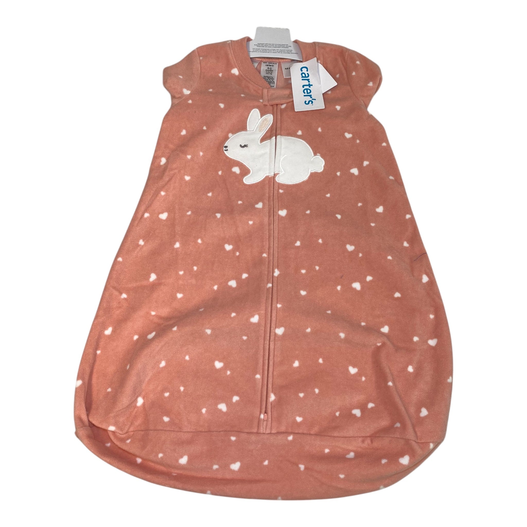 Carters Baby Easy Zip Front Sleep Bag - Size 0-3M