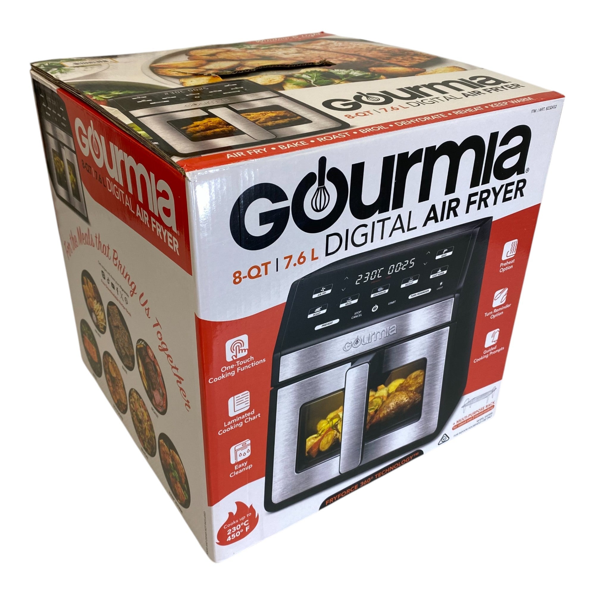 Gourmia 7.6L Digital Air Fryer