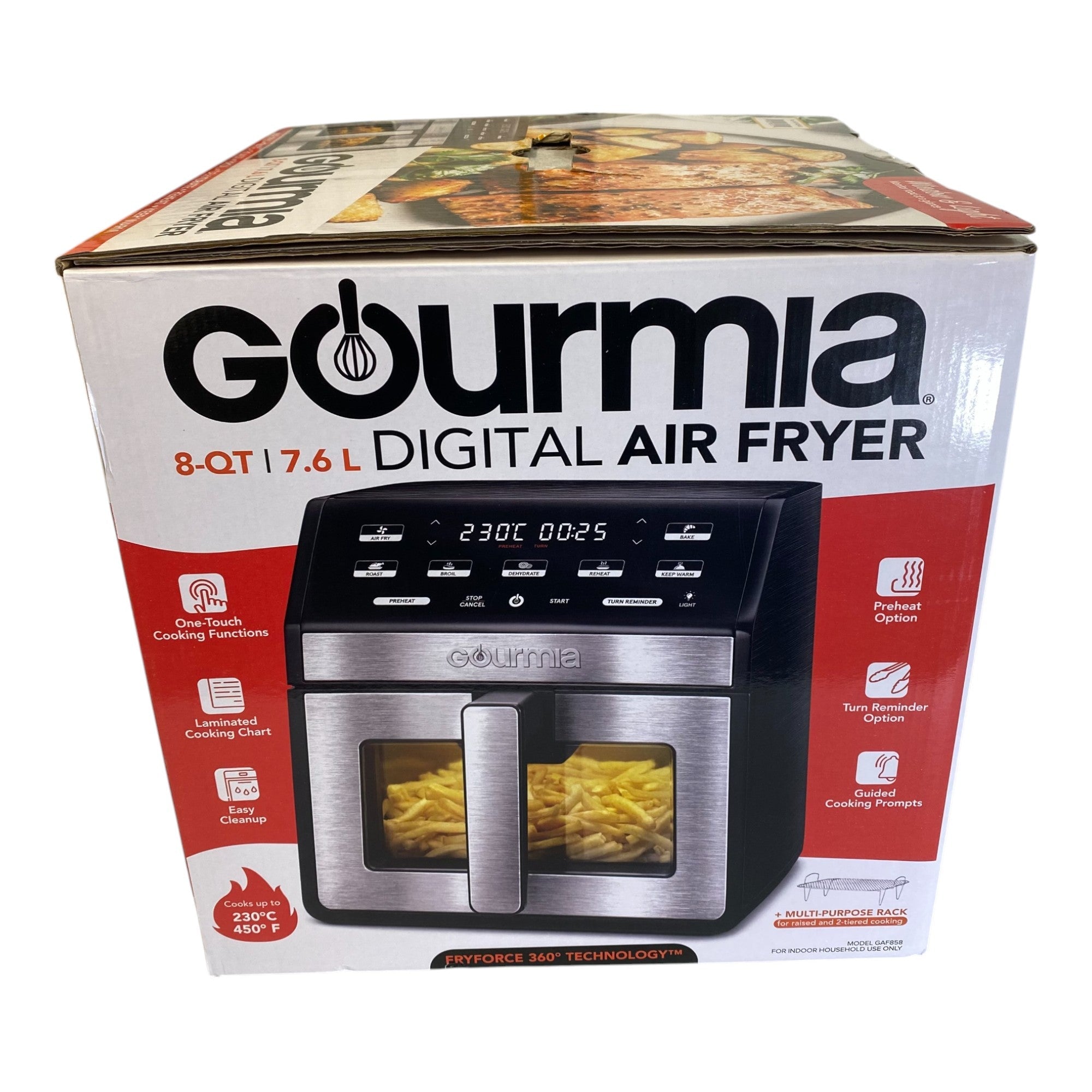 Gourmia 7.6L Digital Air Fryer