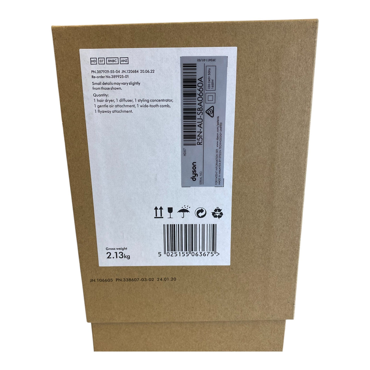 Dyson Supersonic Hair Dryer HD07