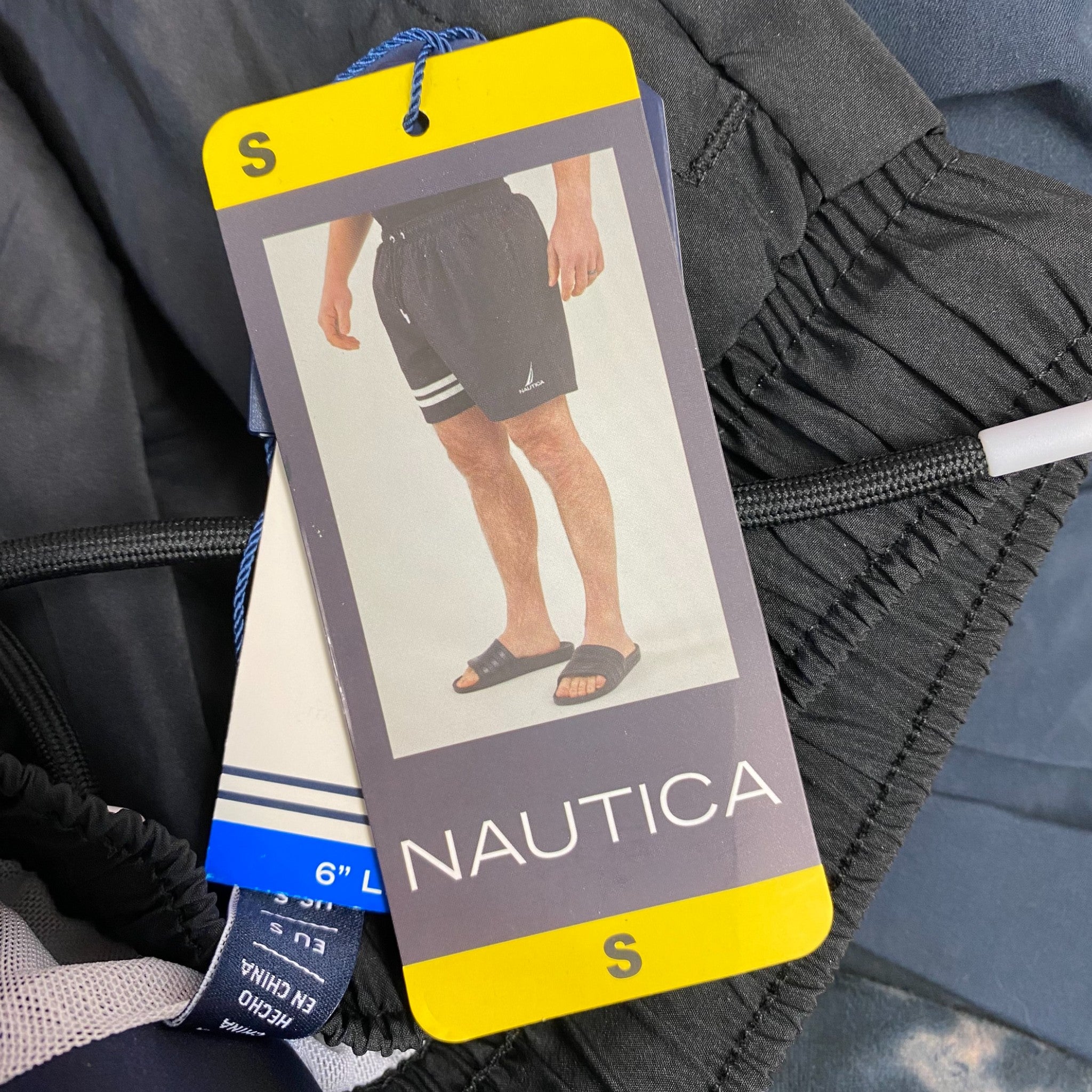 Nautica Men's Regular Fit Swim Shorts SIZE - Small