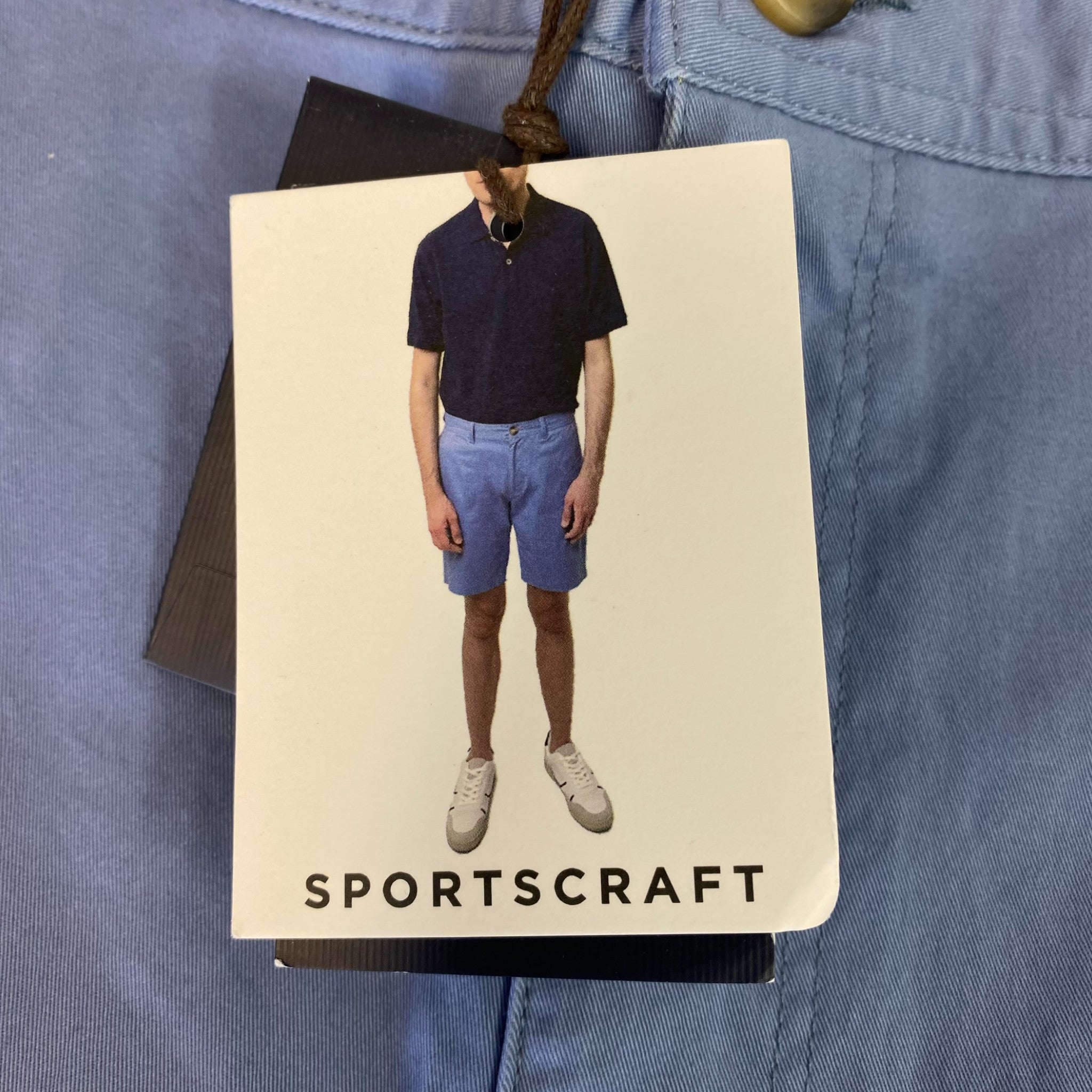 Sportscraft Men's Regular Fit Chino Shorts SIZE - 42