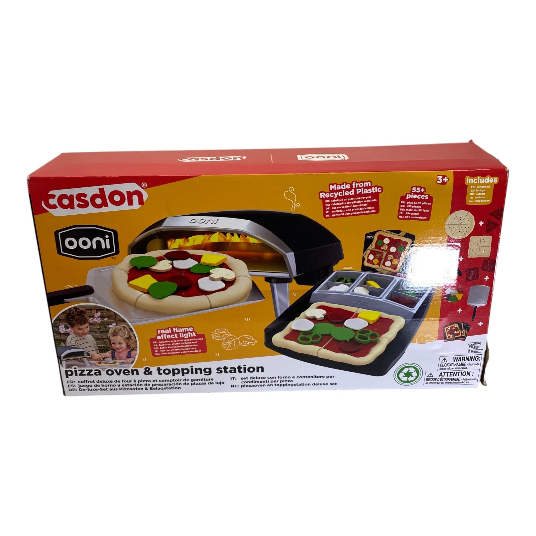 Casdon Ooni Toy Pizza Oven And Topping Station