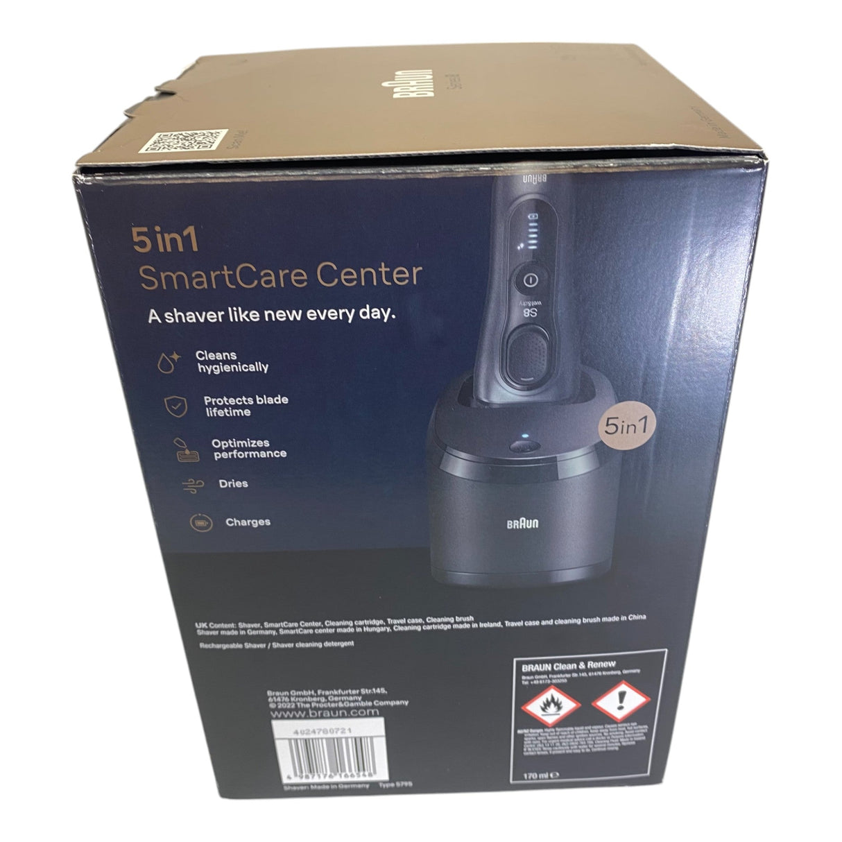 Braun 8563CC Series 8 Electric shaver w/ 5-in-1 SmartCare