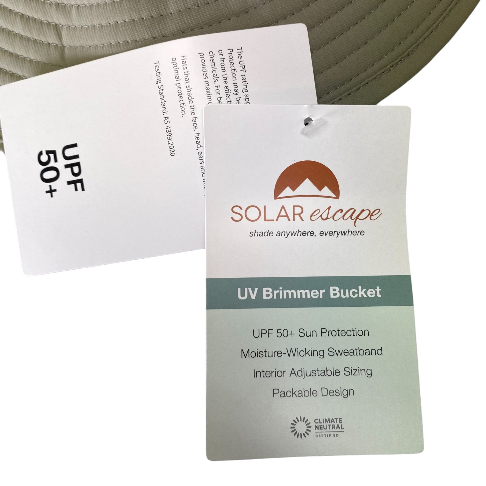 Solar Escape UV Brimmer Bucket Hat