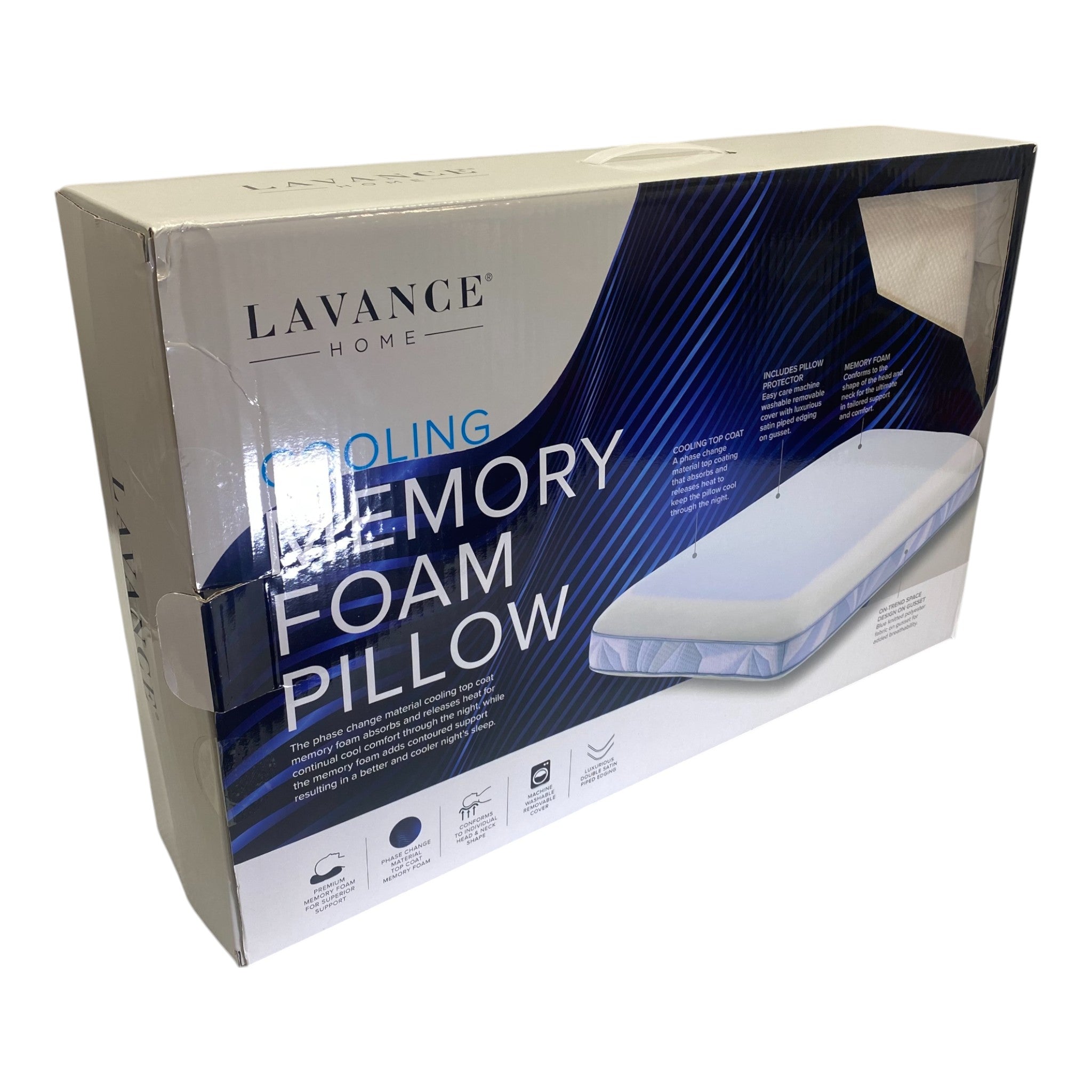 Lavance Home Cooling Memory Foam Pillow