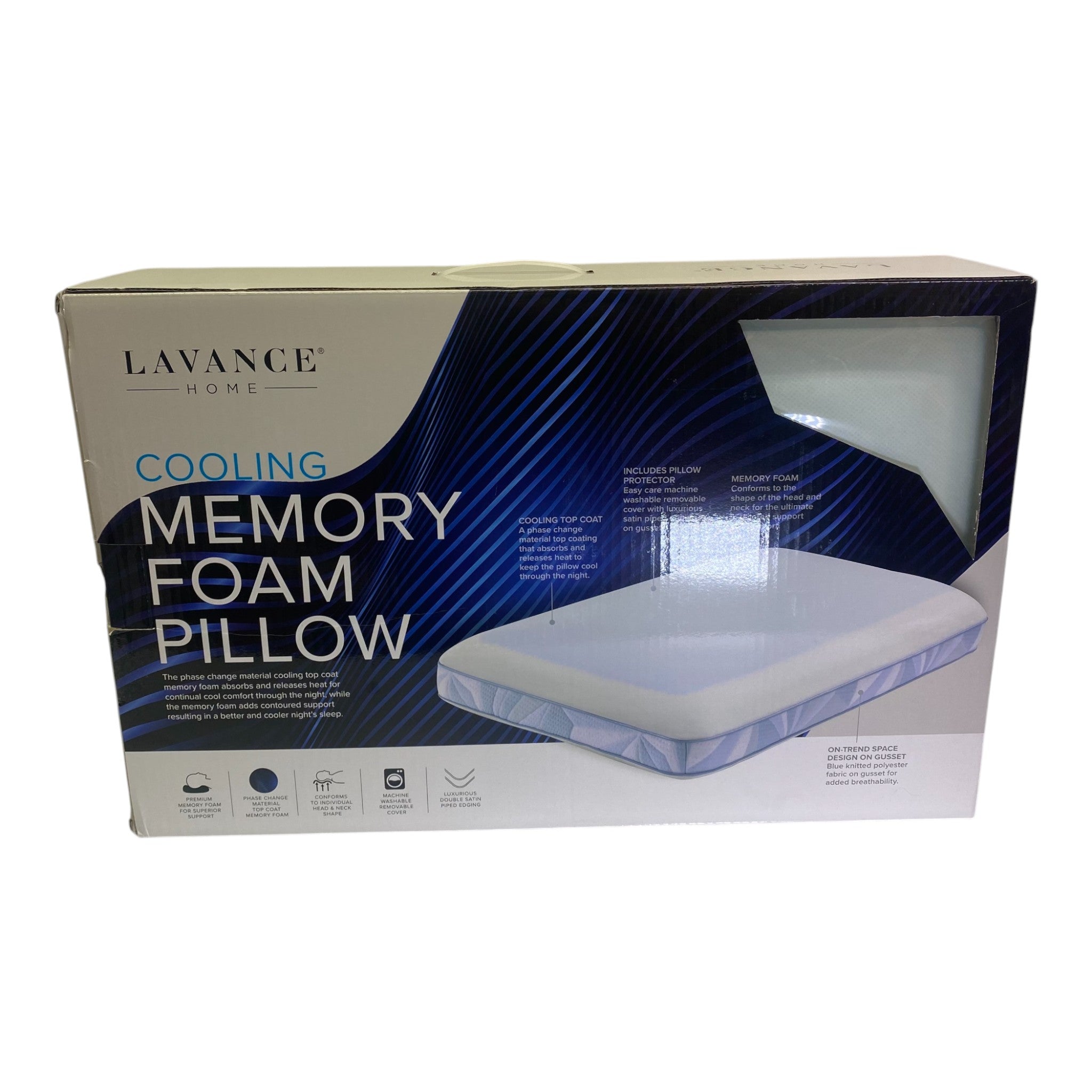 Lavance Home Cooling Memory Foam Pillow