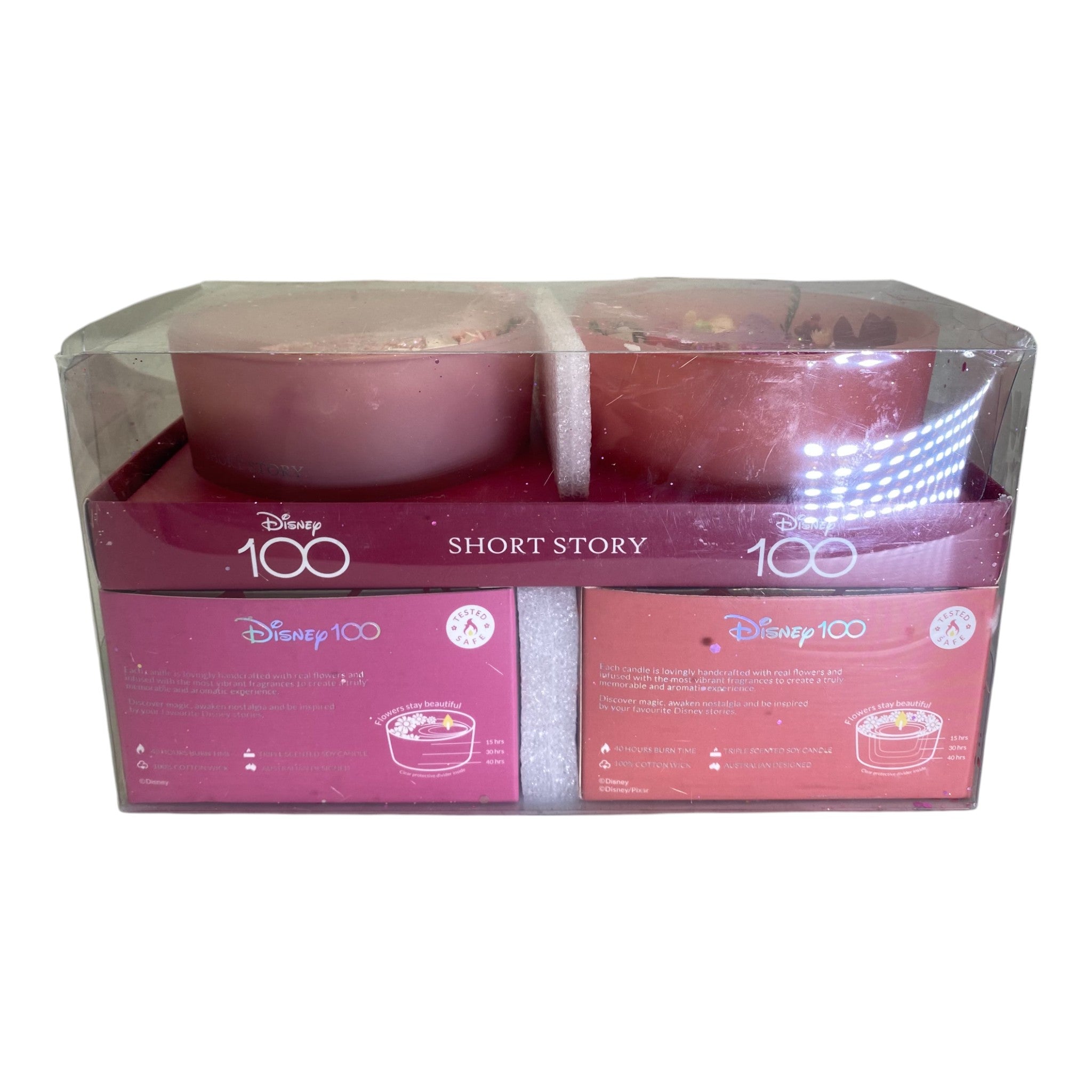 Disney Short Story 2 Pack Scented Fragrance Candles