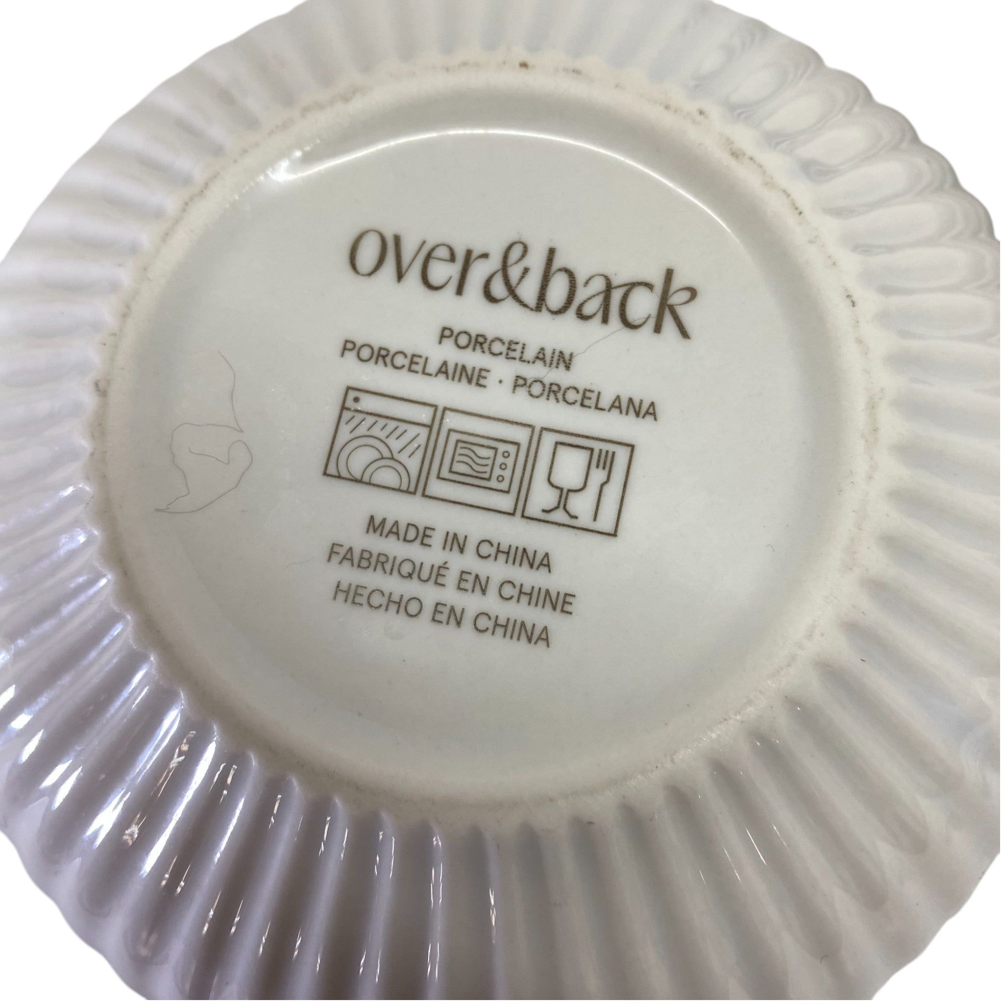 Over And Back 11-Piece Porcelain Dinnerware Set