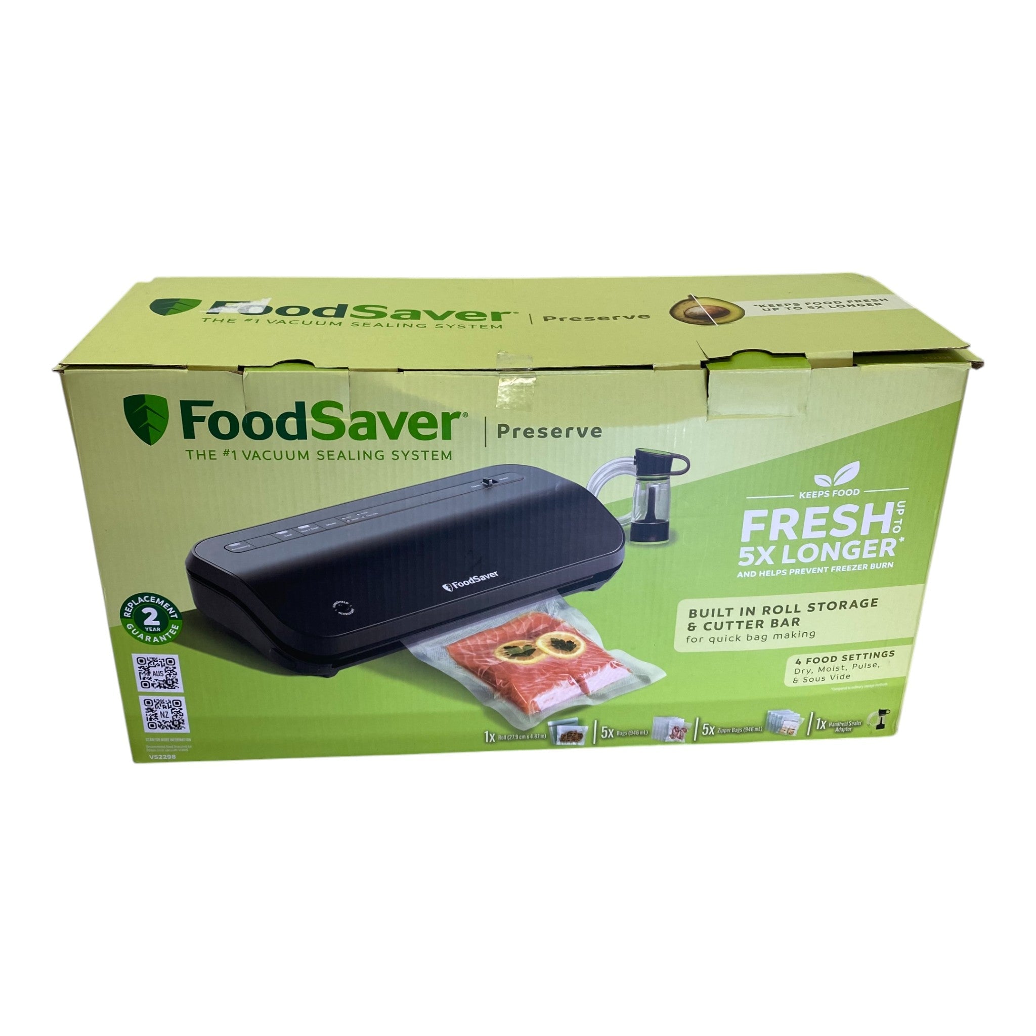 Foodsaver Preserve Vacuum Sealer VS 2298