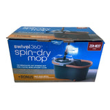 Zen-Nest Home Swivel 360 Spin-Dry Mop With Bonus Mop Head Refill