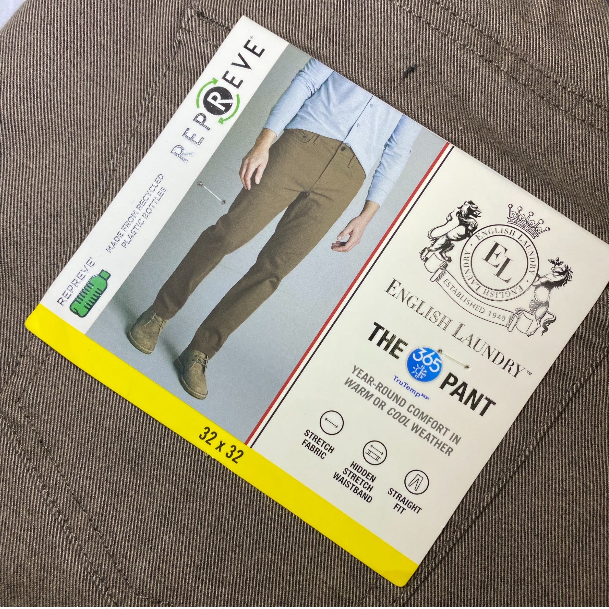 English Laundry Men's The 365 Straight Fit Pants SIZE - 32