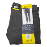Jachs New York Straight Fit 5-Pocket Pants - Grey SIZE - 32 x 32