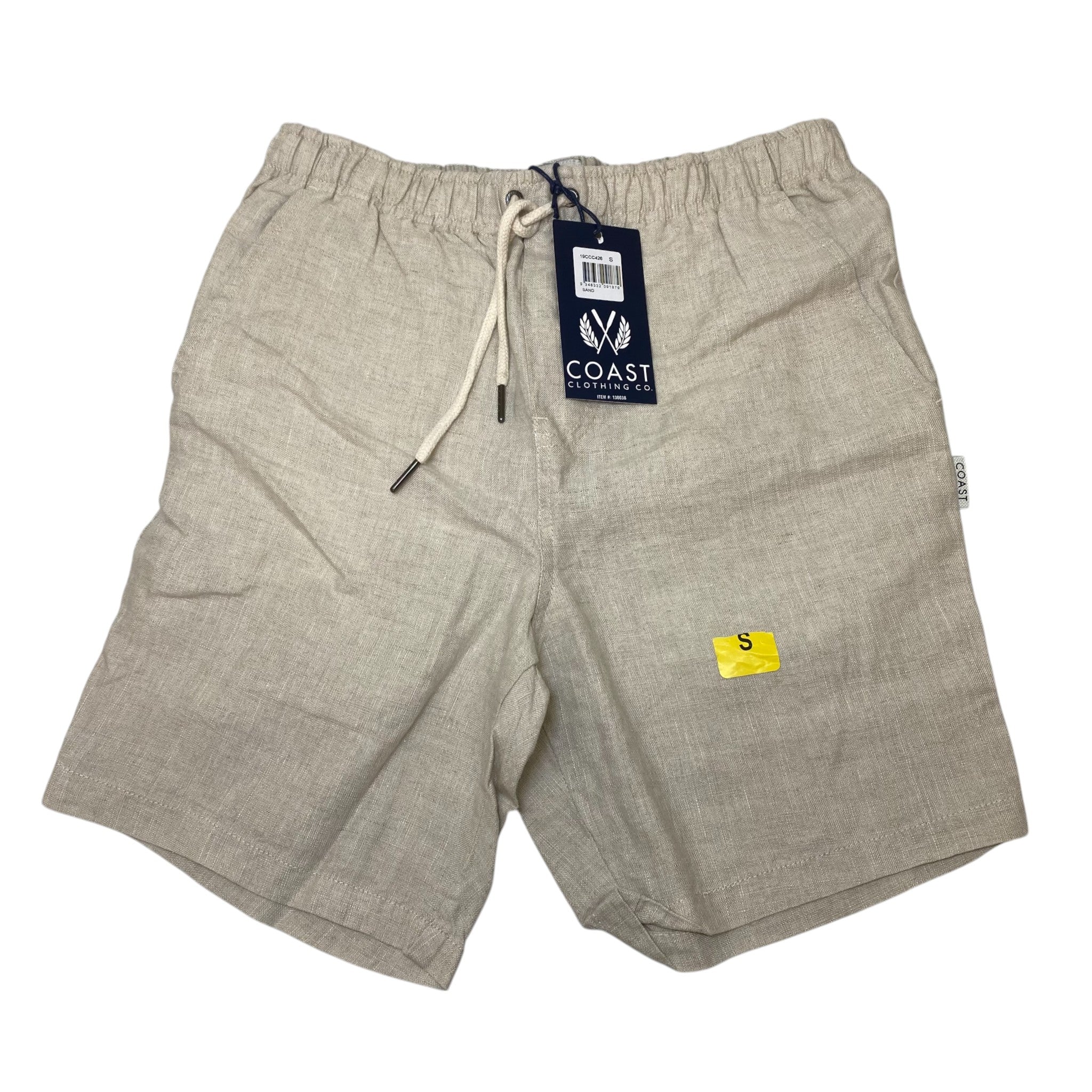 Coast Men's Genuine Linen Shorts SIZE - Small