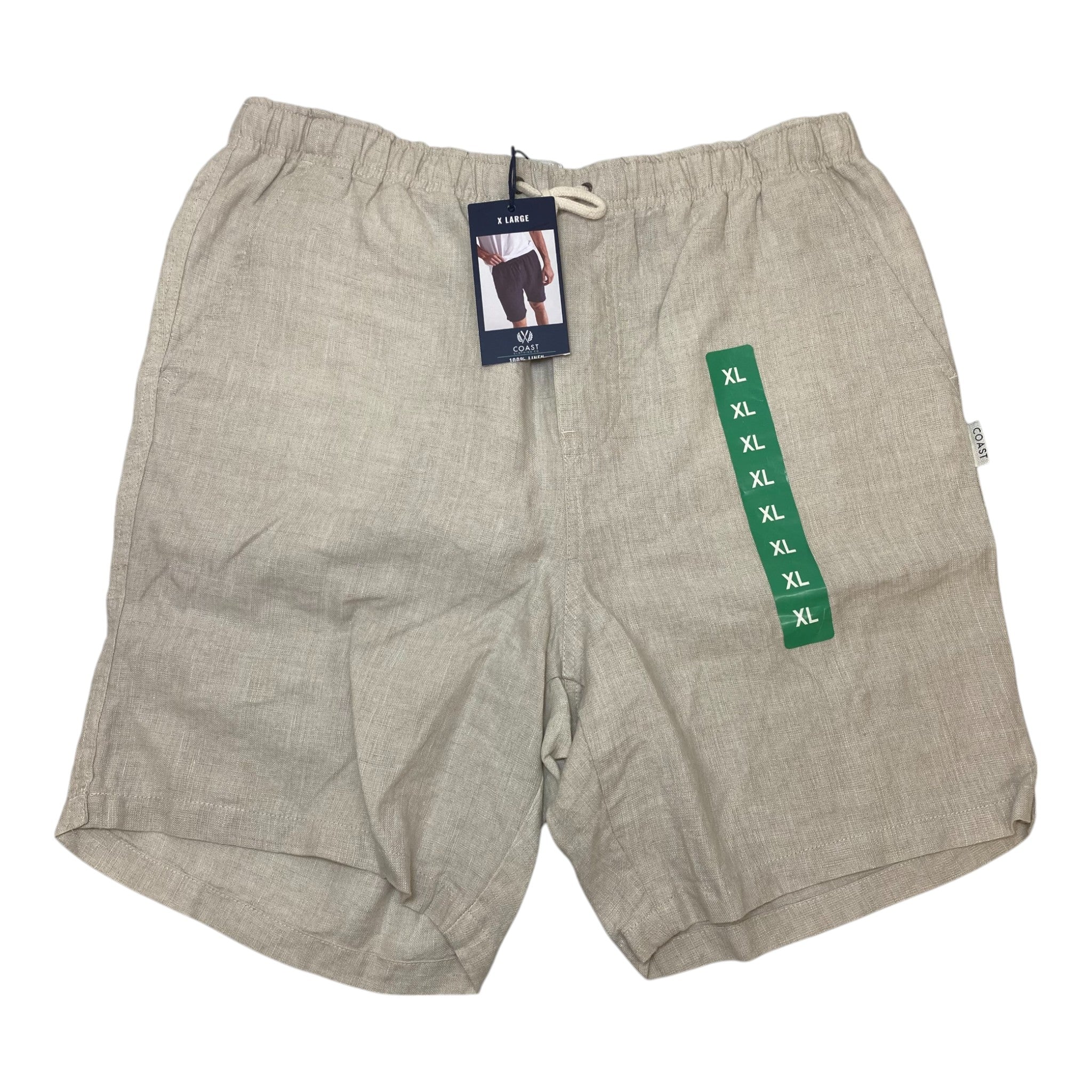 Coast Men's Genuine Linen Shorts SIZE - Extra Large