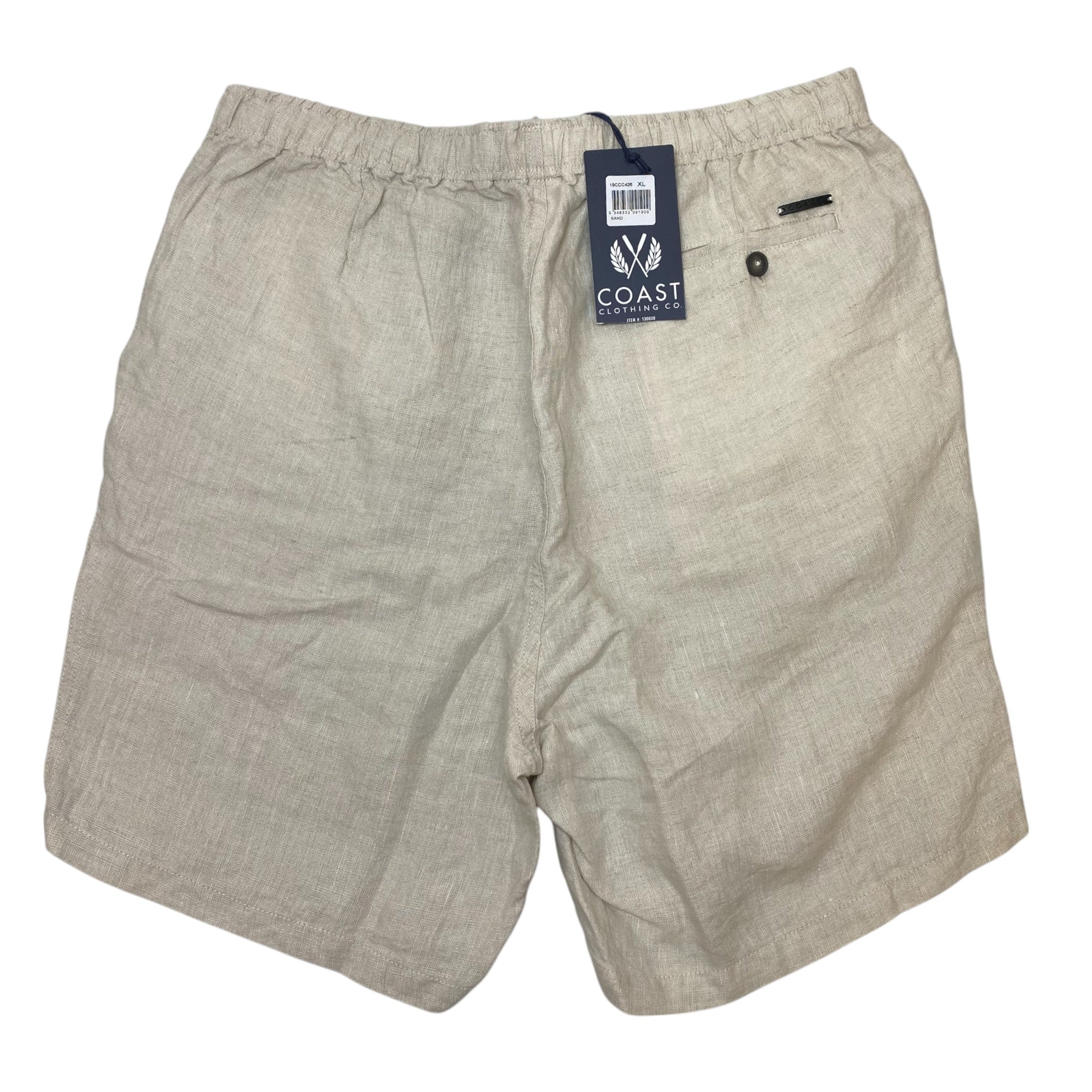 Coast Men's Genuine Linen Shorts SIZE - Extra Large