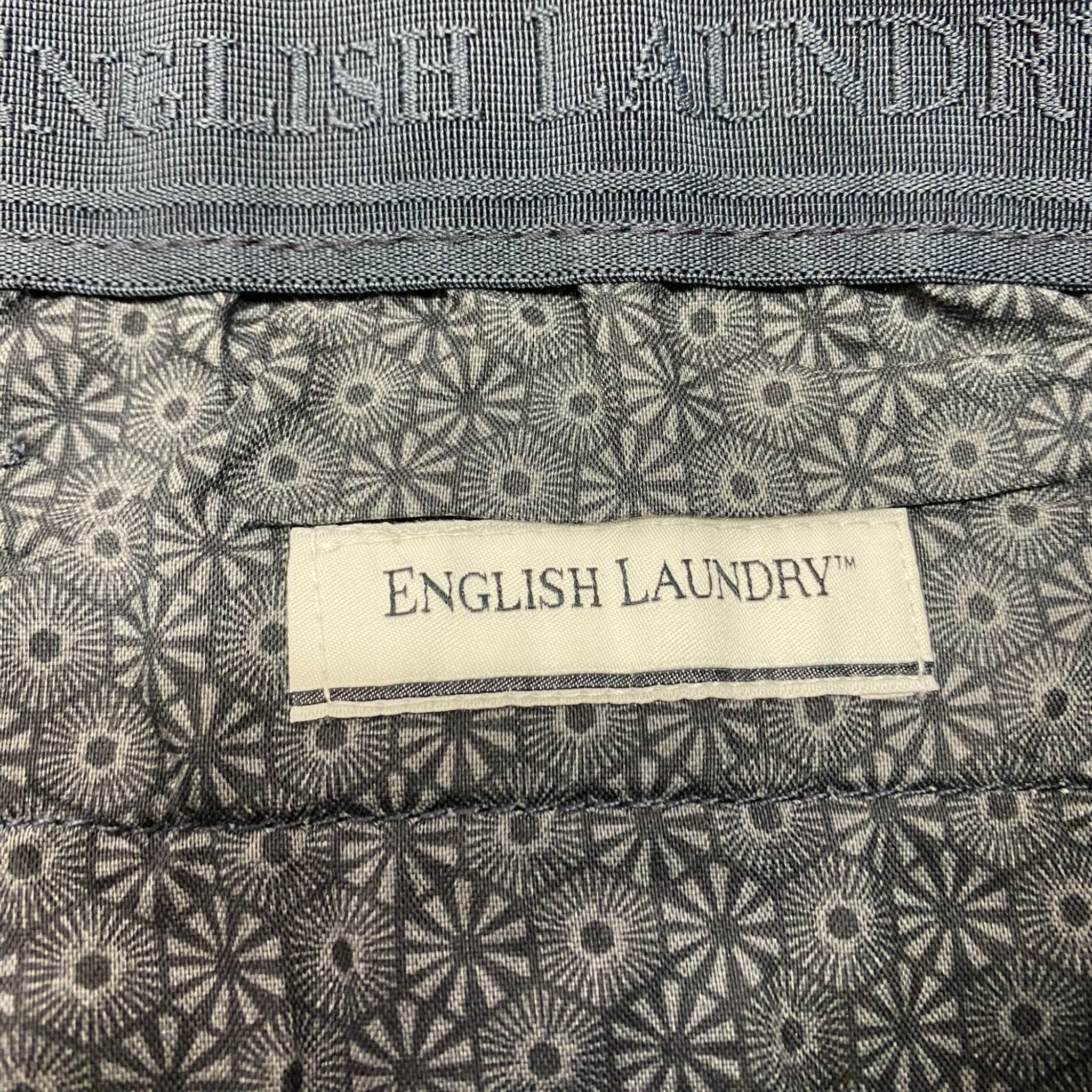 English Laundry Men's Flat-Front Flex Shorts SIZE - 30