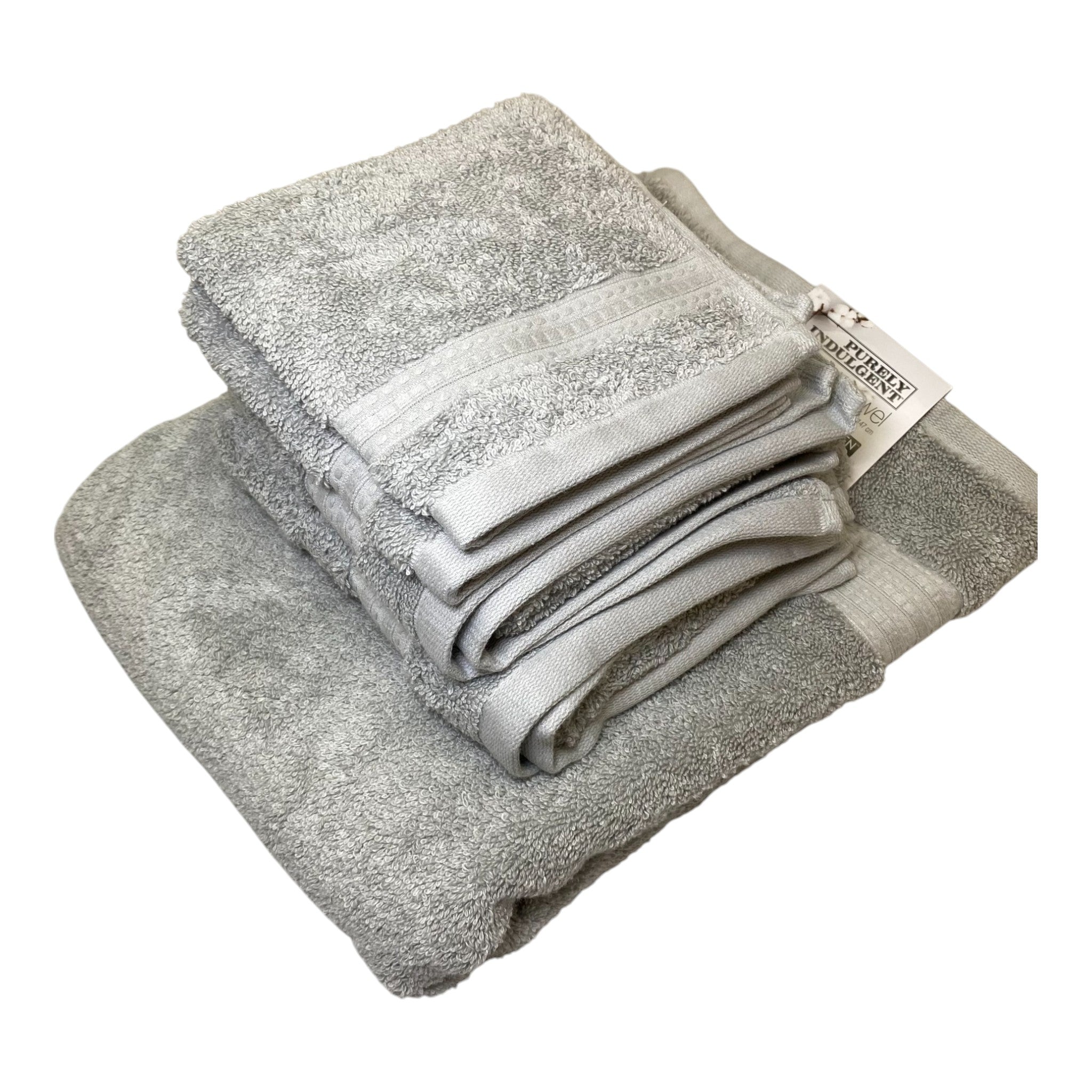 Purely Indulgent 5x Face/Hand/Bath Towel Set
