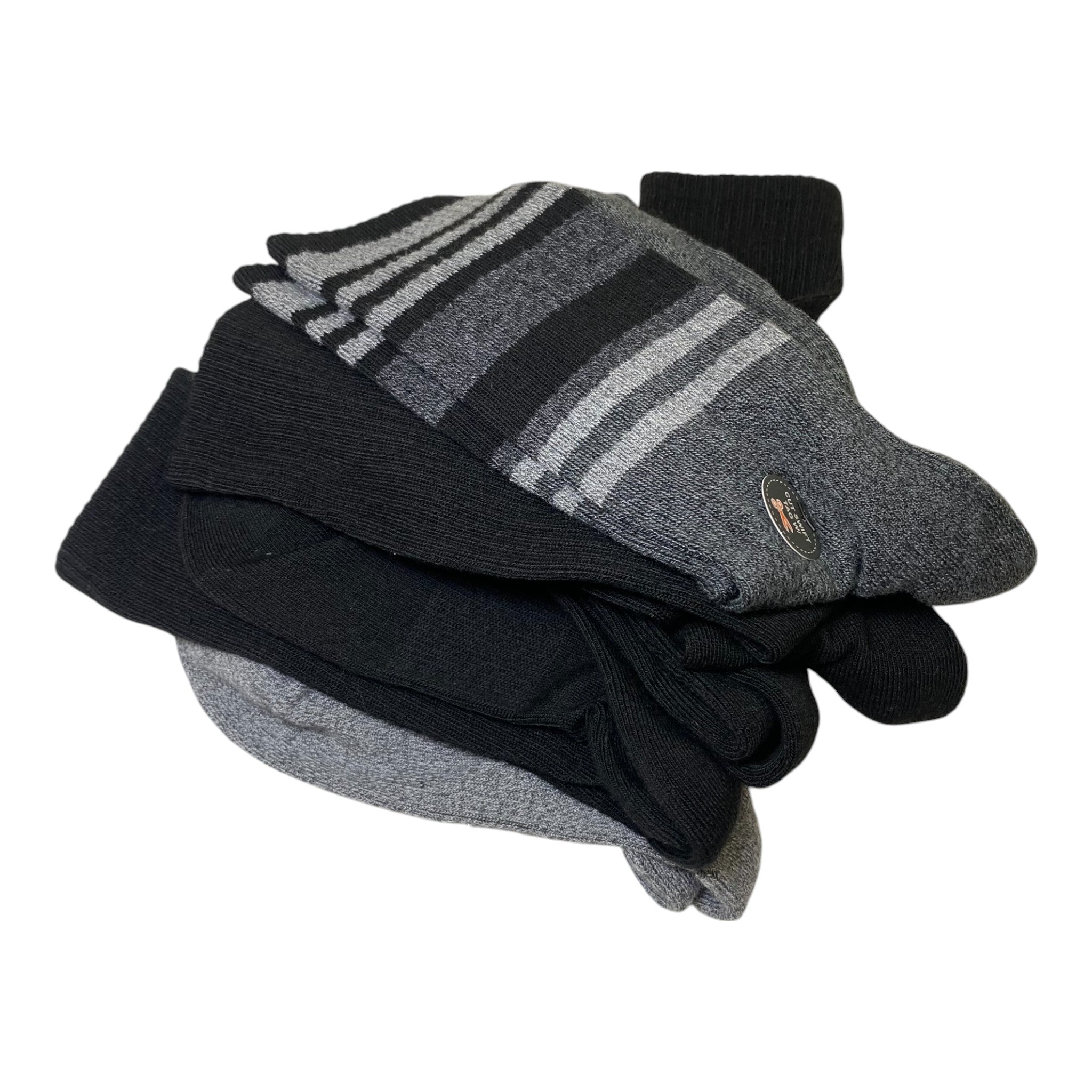 Weatherproof 6x Men's Coolmax Crew Socks