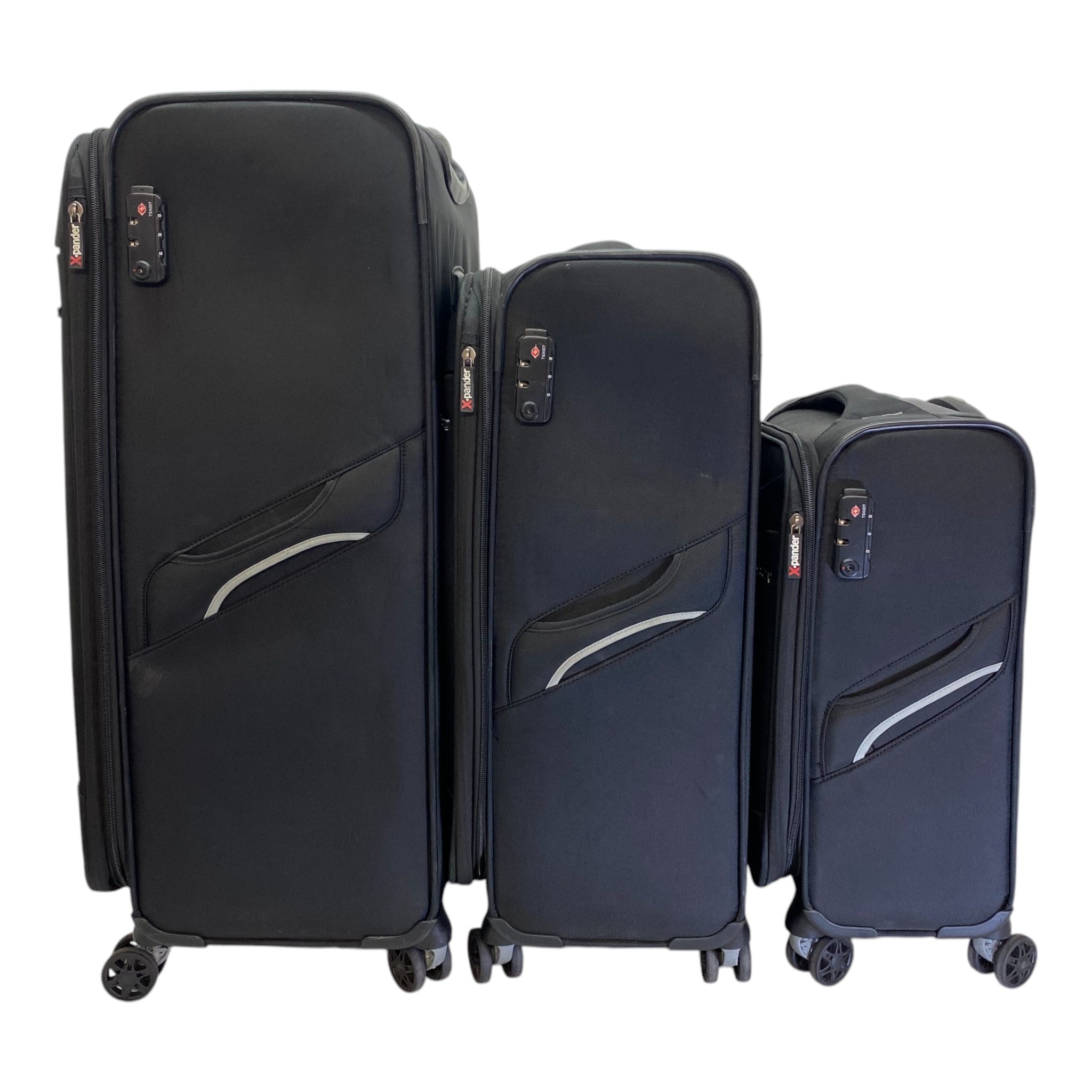 Tosca Flight 3 Piece Softside Suitcase Set