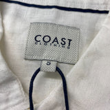 Coast Men's Button Collar Linen Shirt SIZE - Small
