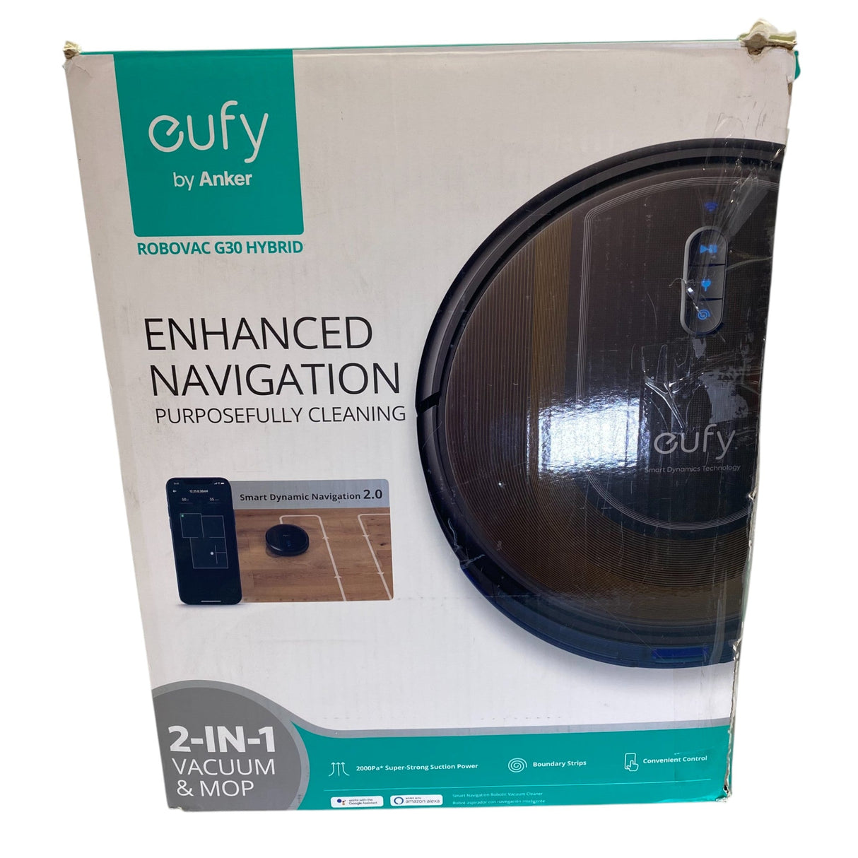 Eufy RoboVac G30 Hybrid 2-in-1 Vacuum and Mop