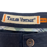 Tailor Vintage Men's Greenwich Slim Fit Pants SIZE - 38x30