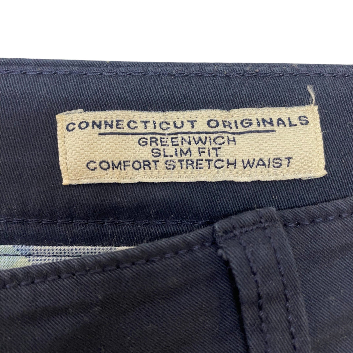 Tailor Vintage Men's Greenwich Slim Fit Pants SIZE - 38x30