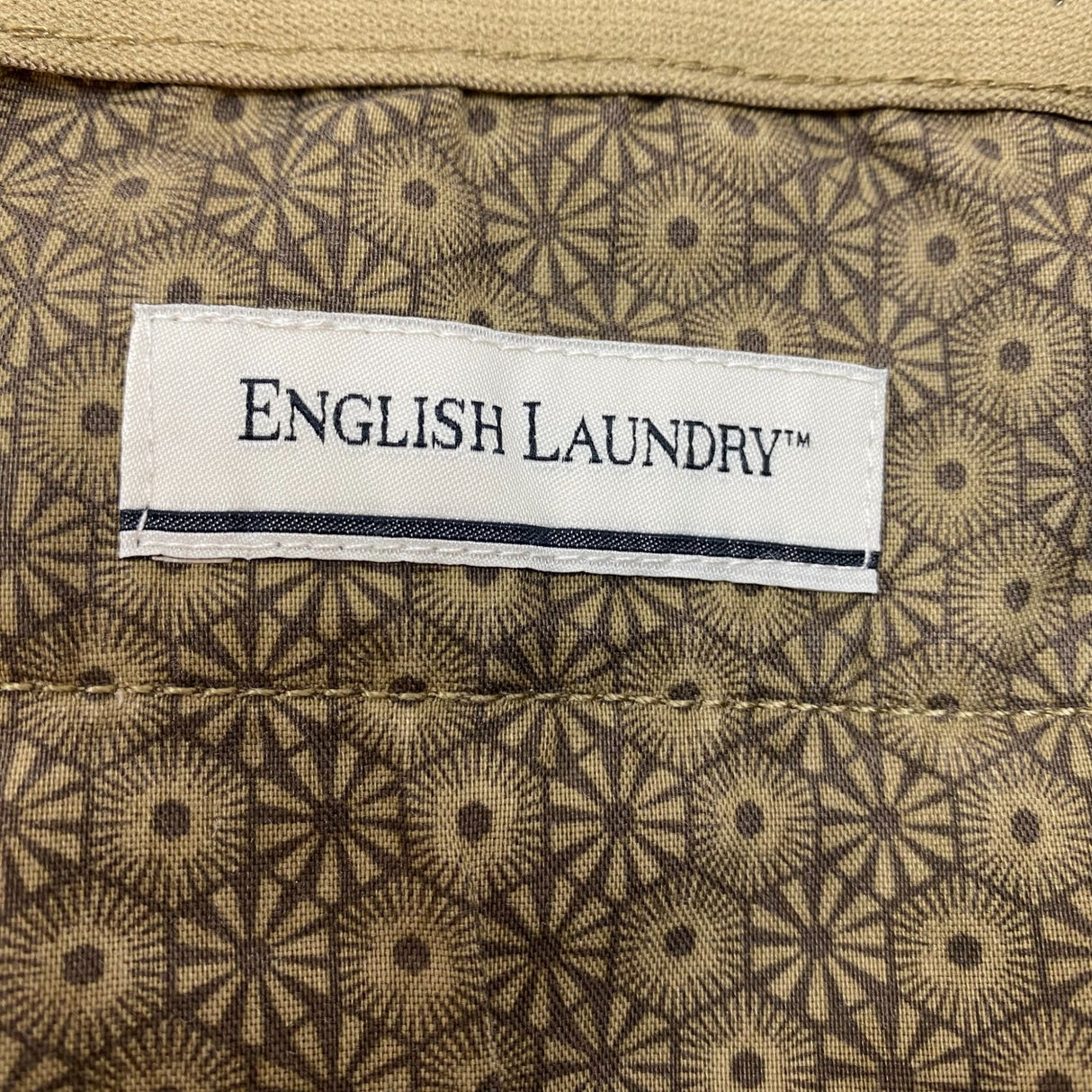 English Laundry Men's Straight Fit Flat Front Chino Pants SIZE - 32x30