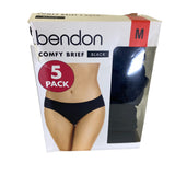 Bendon 5x Women's Comfy Brief SIZE - Medium