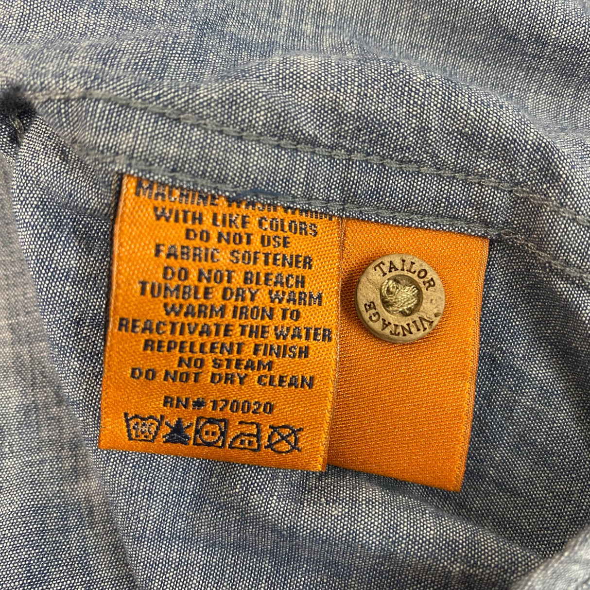 Tailor Vintage Men's Luxe Performance Button Up Shirt - Insignia Blue