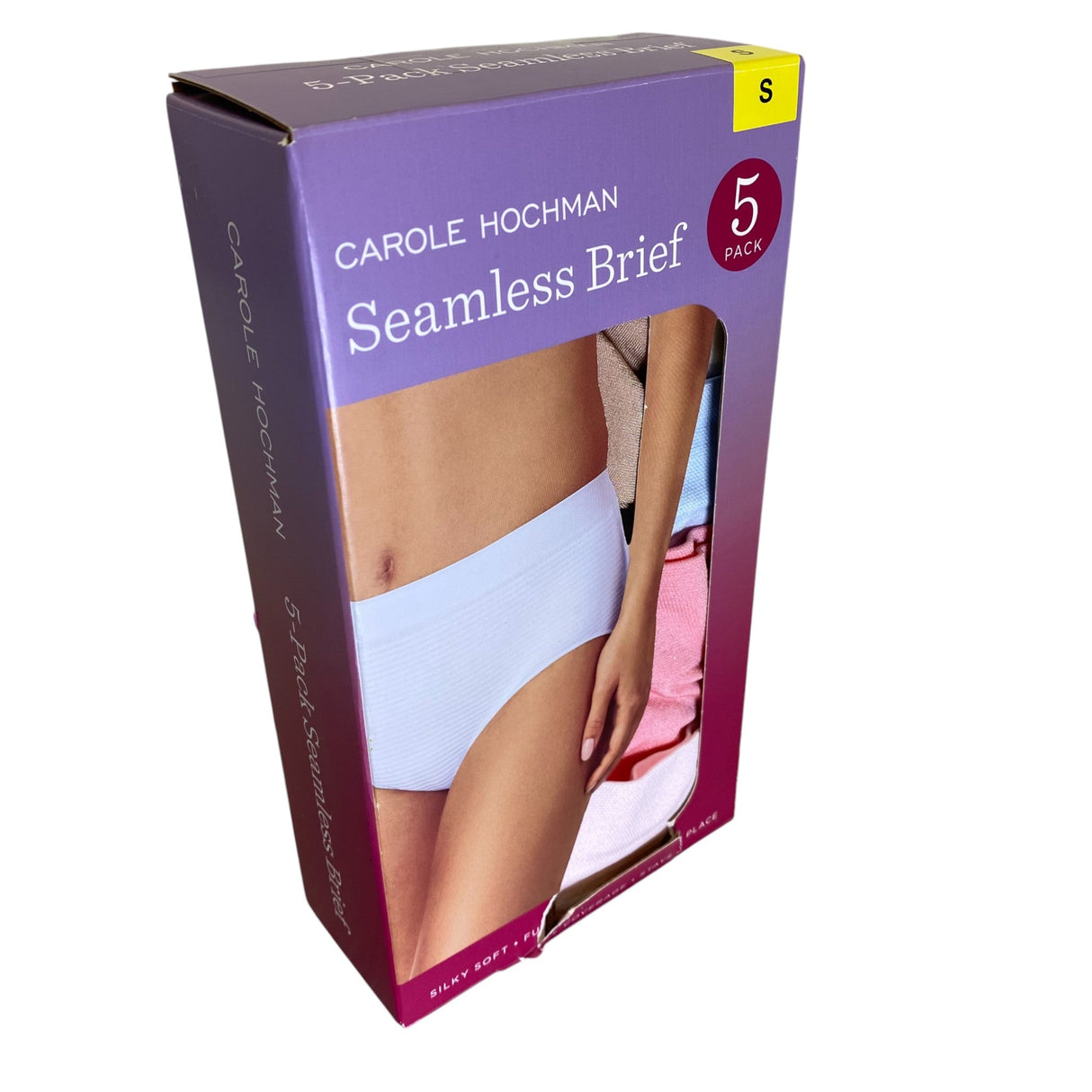 Carole Hochman 5x Ladies' Seamless Briefs SIZE - Small