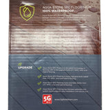 Aqua Stone 6x 6.5mm Stone Polymer Composite Flooring - Grey Mist Oak - Minor Damage