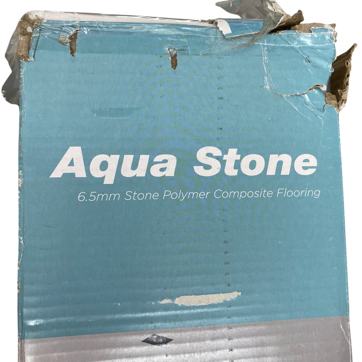 Aqua Stone 6x 6.5mm Stone Polymer Composite Flooring - Grey Mist Oak - Minor Damage