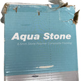 Aqua Stone 6x 6.5mm Stone Polymer Composite Flooring - Grey Mist Oak - Minor Damage