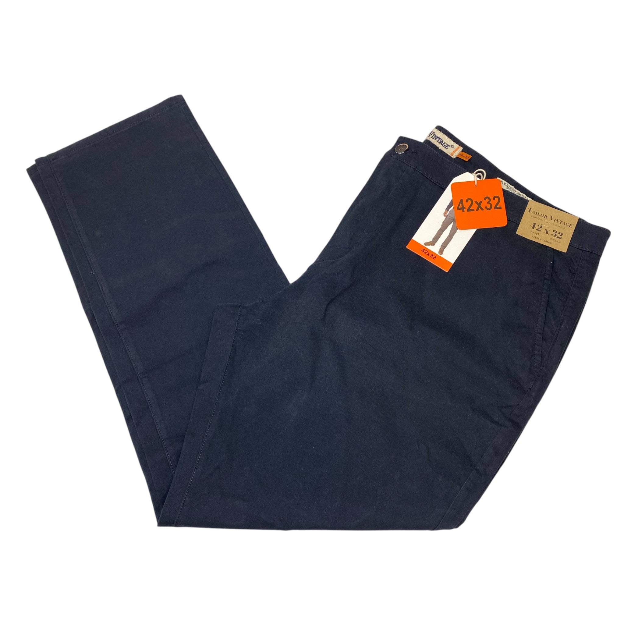 Tailor Vintage Men's Greenwich Slim Fit Pants SIZE - 42