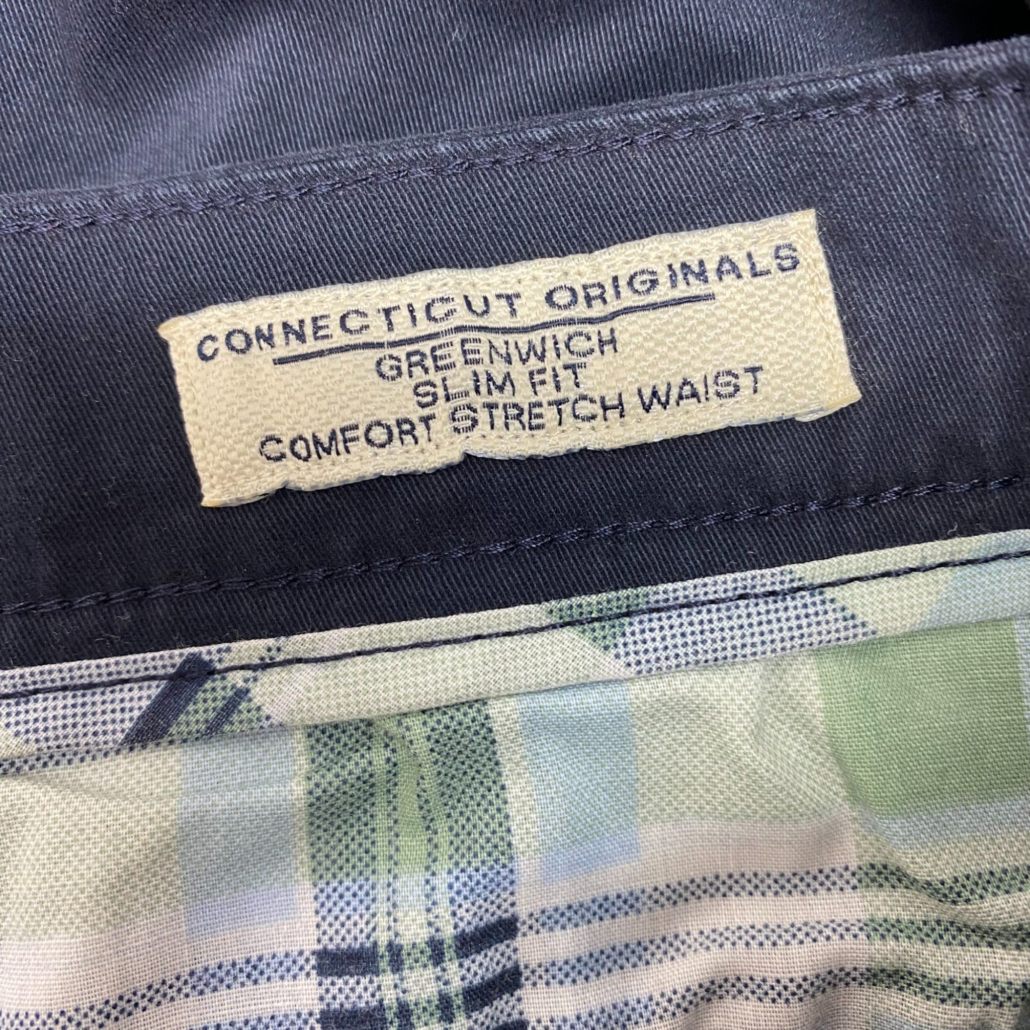 Tailor Vintage Men's Greenwich Slim Fit Pants SIZE - 42