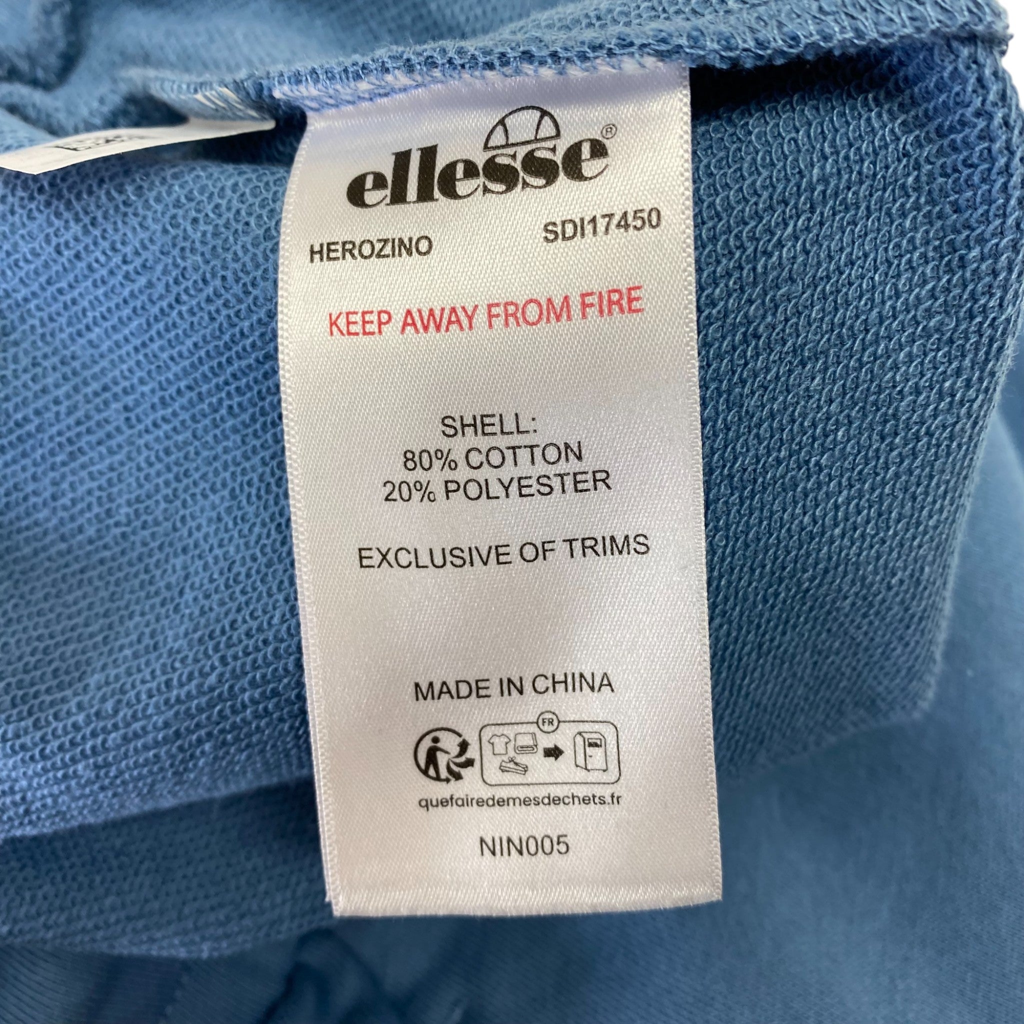 Ellesse Men's Herozino Full Terry Shorts