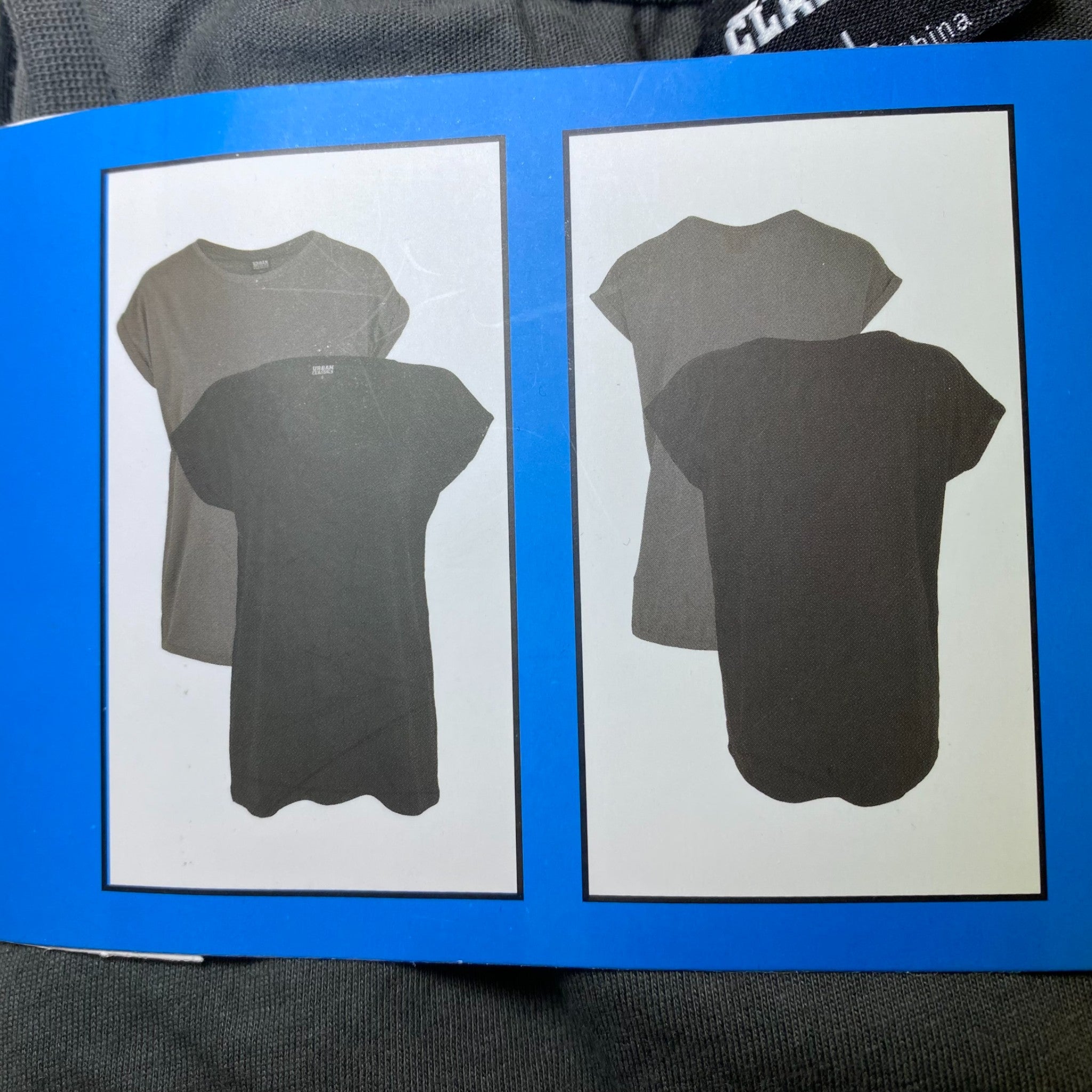 Urban Classics Ladies Extended Shoulder Tee 2-Pack SIZE - Large