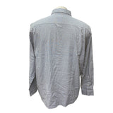 Tailor Vintage Men's Dutch Blue Oxford Stripe Shirt SIZE - Extra Large