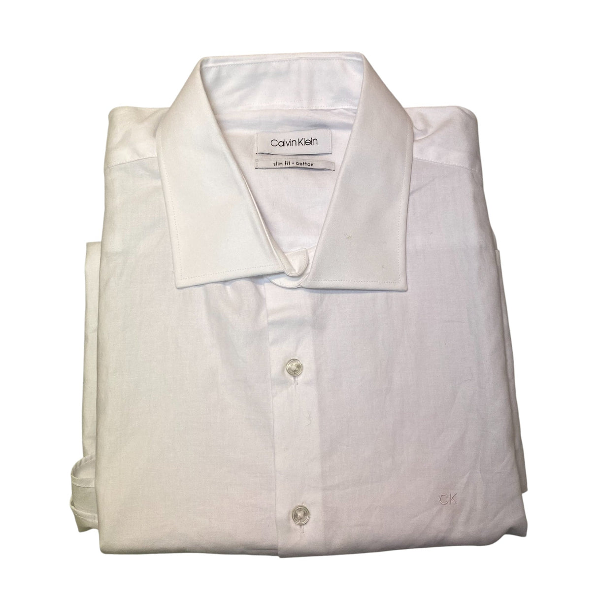 Calvin Klein Men's Slim Fit Dress Shirt SIZE - 42