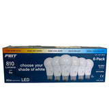 Feit Electric LED Light Bulbs 5 Pack 810 Lumens E27