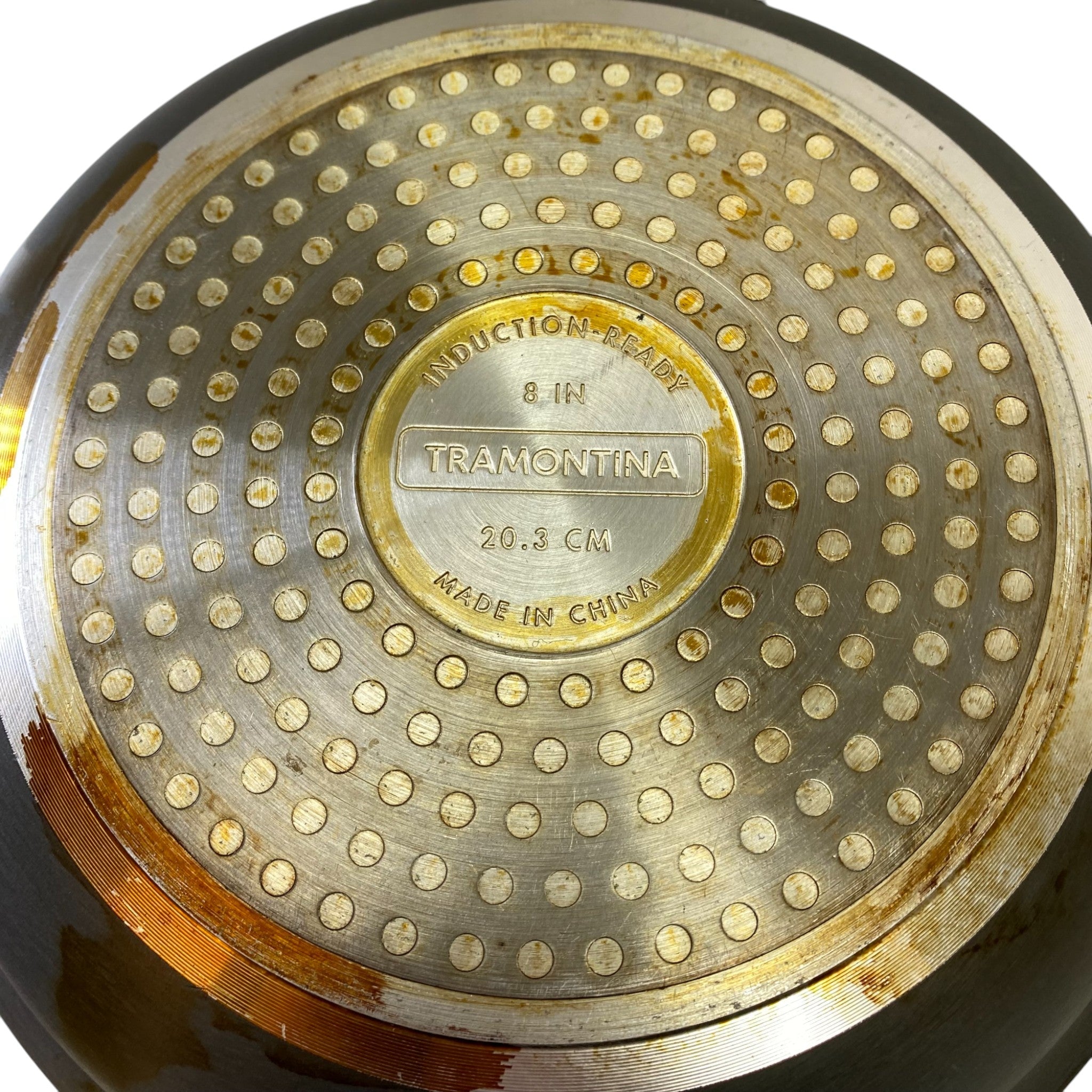 Tramontina 3-Pack Hard Anodized Aluminium Ceramic Nonstick Fry Pan Set - Minor Use