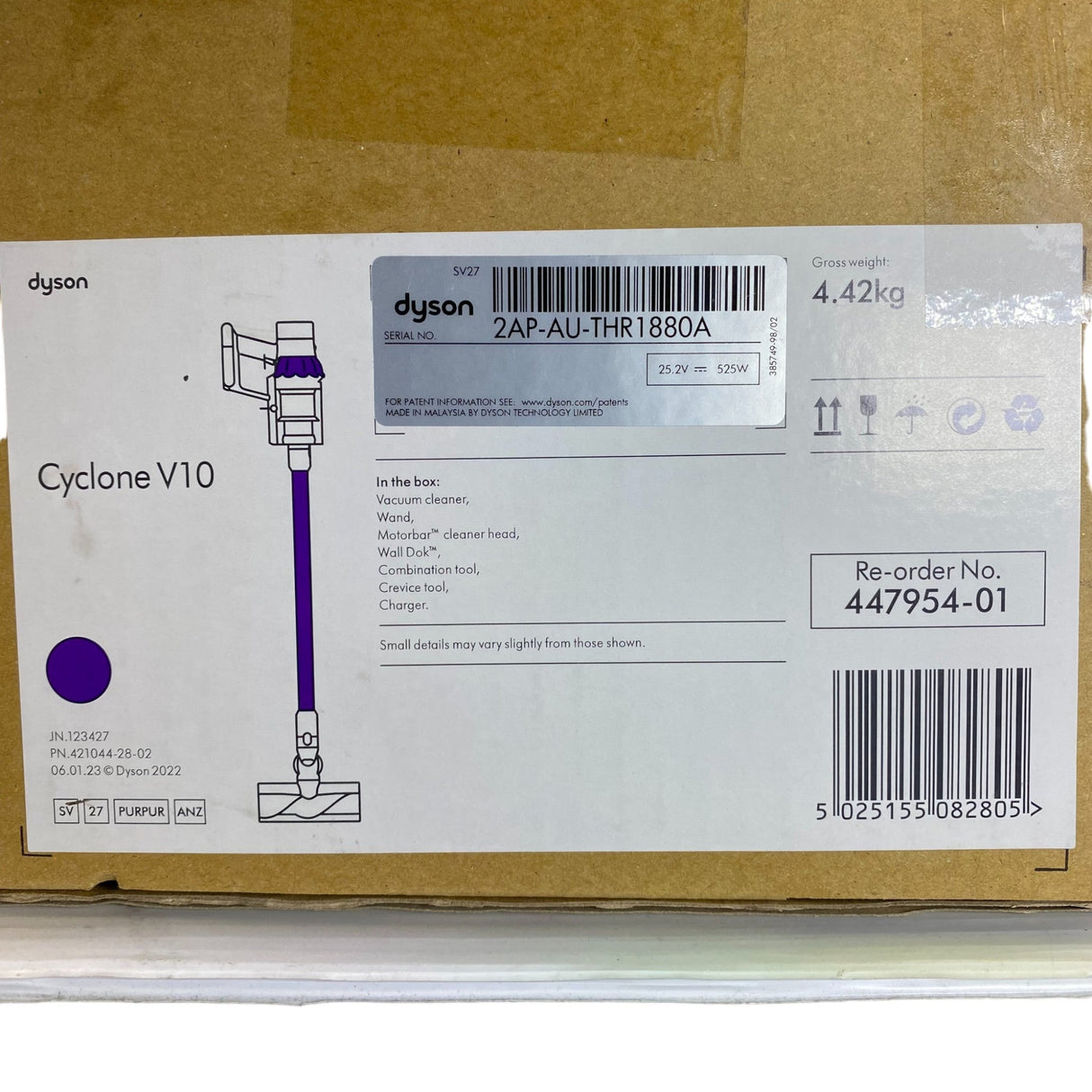 Dyson Cyclone V10 Cordless Vacuum Cleaner SV27