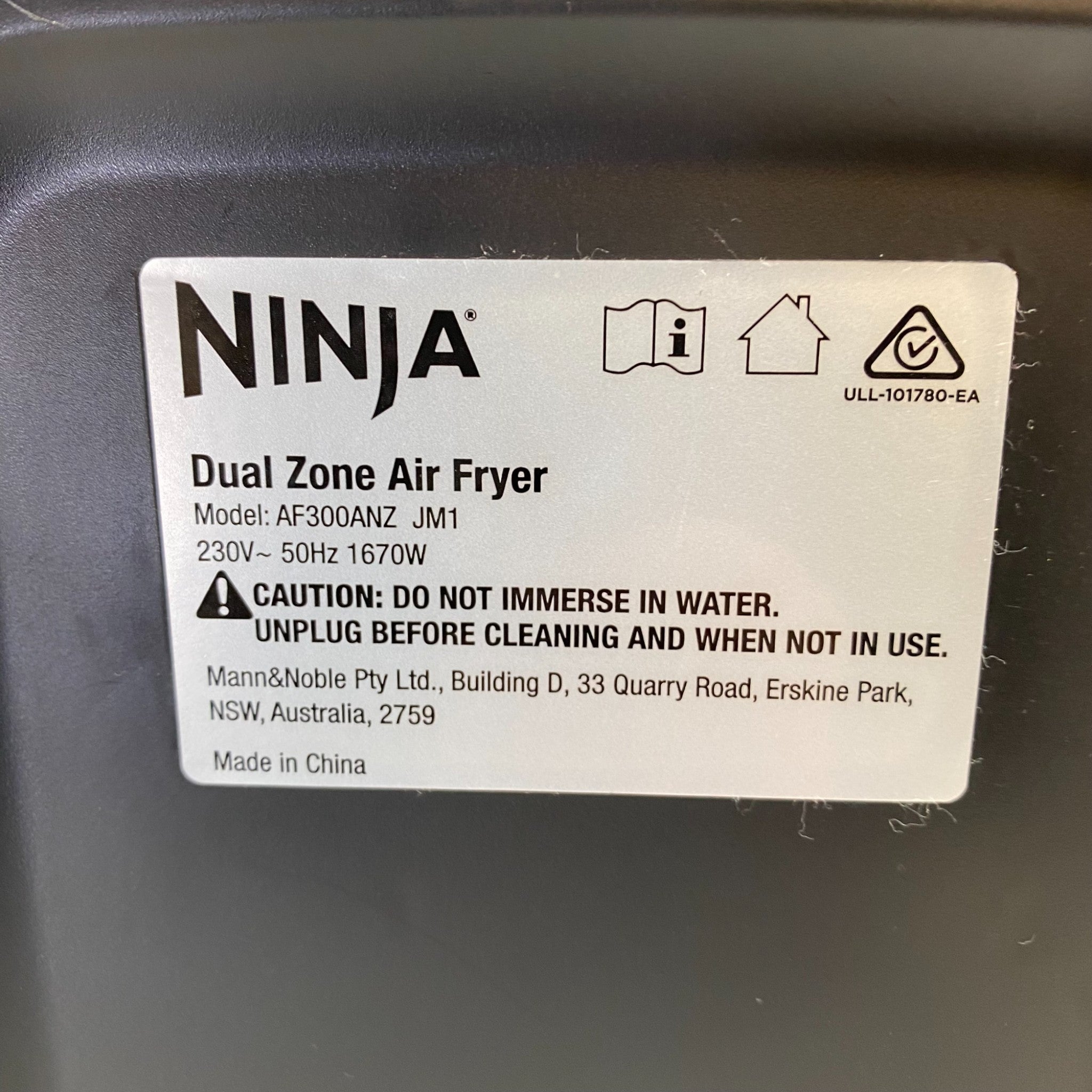 Ninja Foodi Dual Zone Air Fryer 7.6L AF300