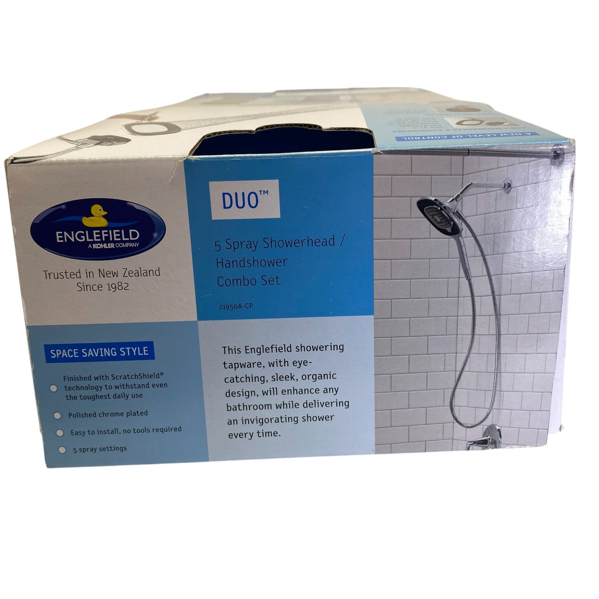 Englefield Duo Shower Head and Hand Shower